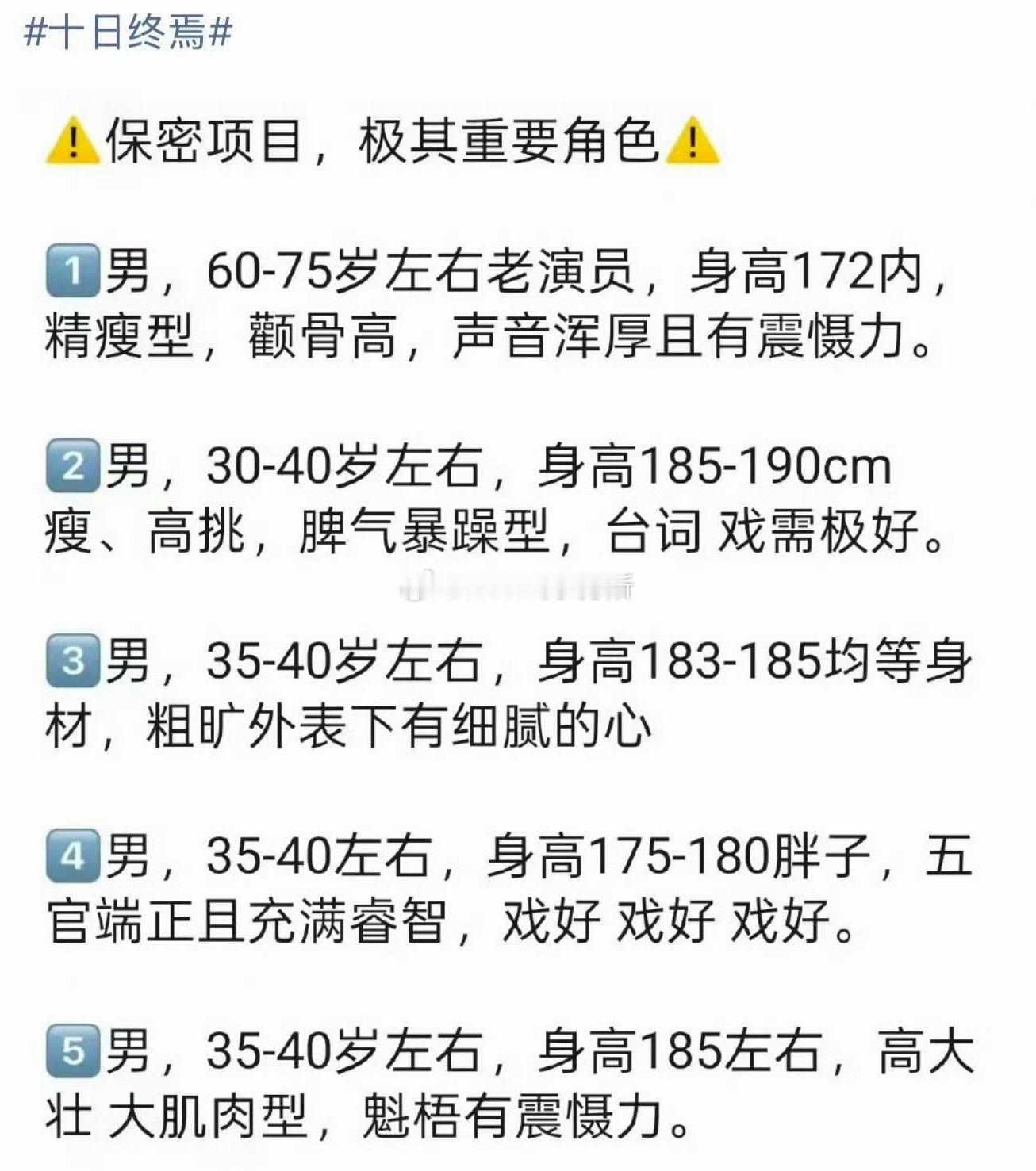 肖战的剧加上这个ip，想不激烈都难，绝对的高标准选角十日终焉配角竞争激烈
