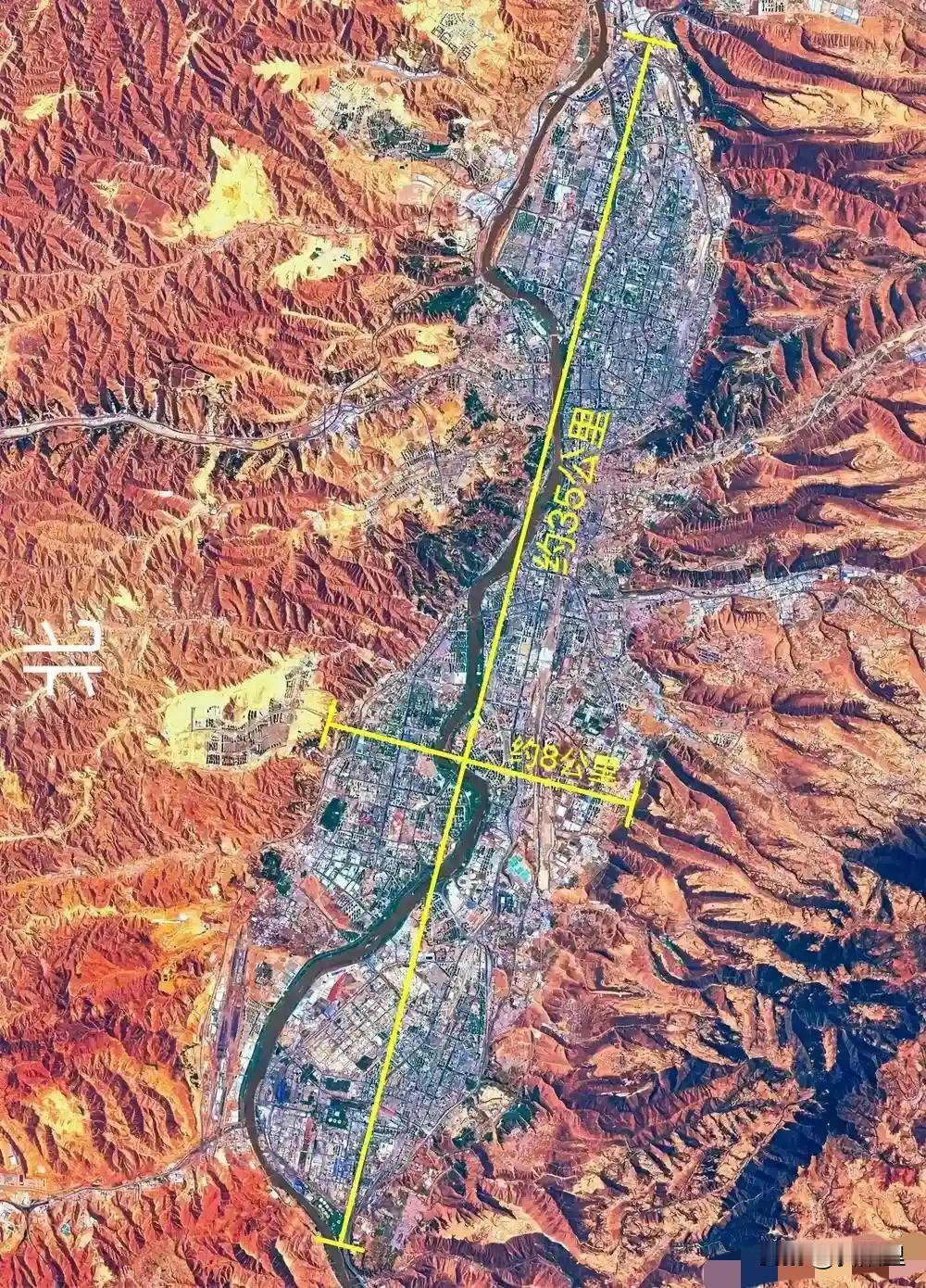 把兰州称作为西北城建第一城绝不为过，其人口和高楼密度甚至超过很多省会城市！没办法
