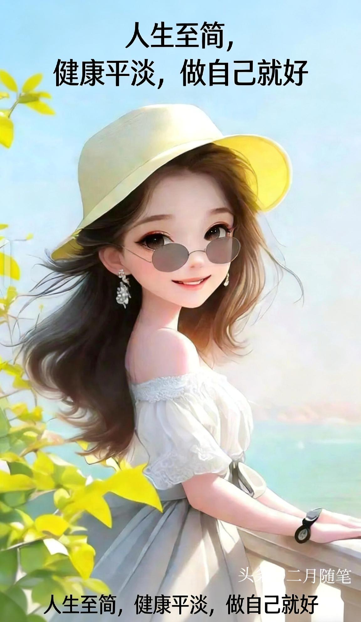 人这一辈子一定要好好照顾自己因为除了健康什么都不是你的昨天再好，回不