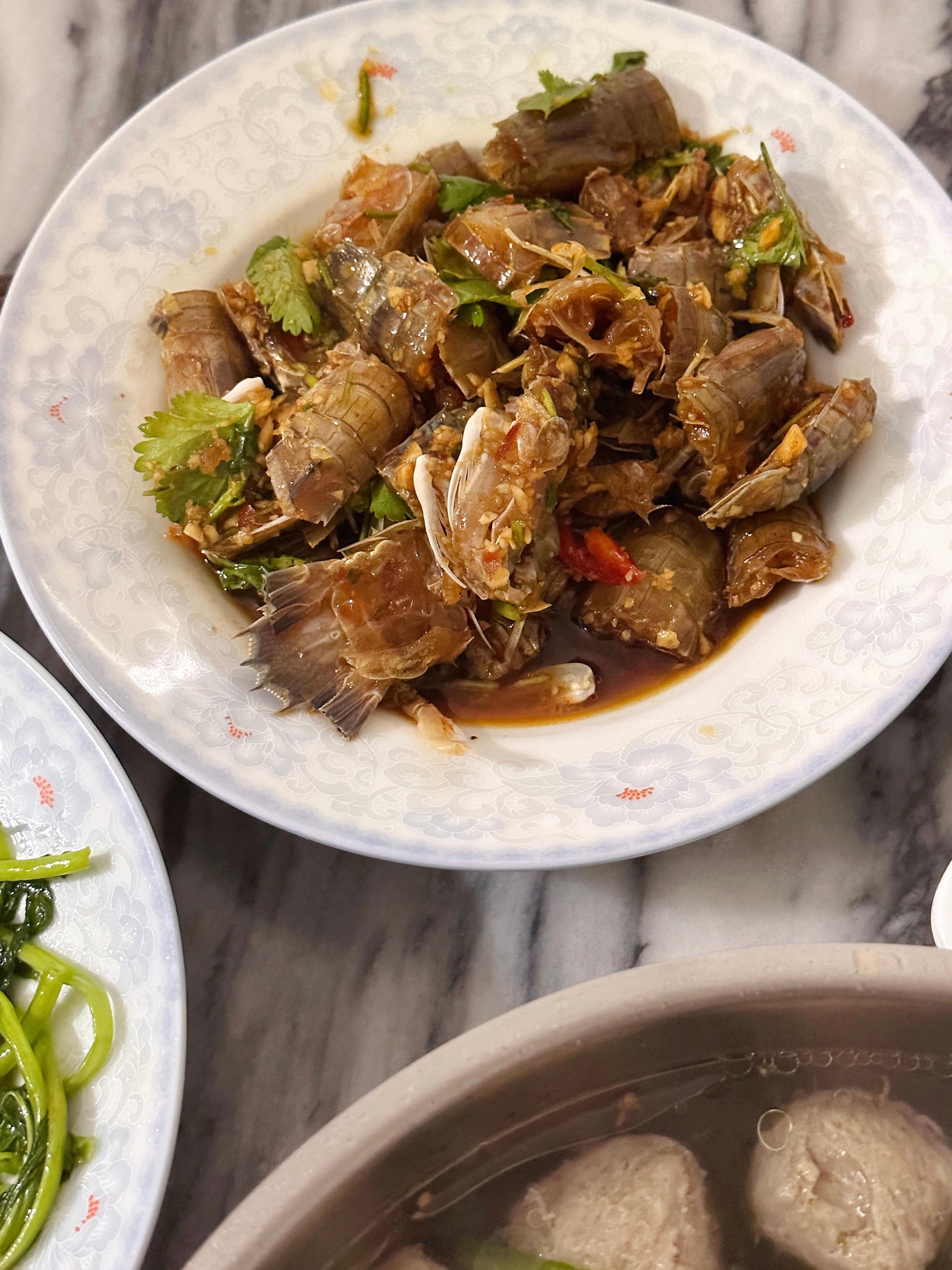 美味佳肴😋潮汕菜🤤🥰鹅脚焖五花肉、鹅脚焖腐竹、焖鳗鱼、花甲炒酸菜卤鹅、白切