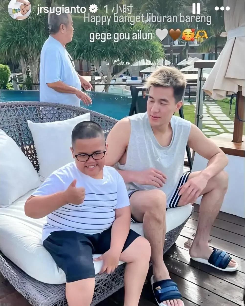 一觉醒来，刷到郭艾伦又上热搜了！这哥们最近可太火了，竟然和印尼网红小胖共度