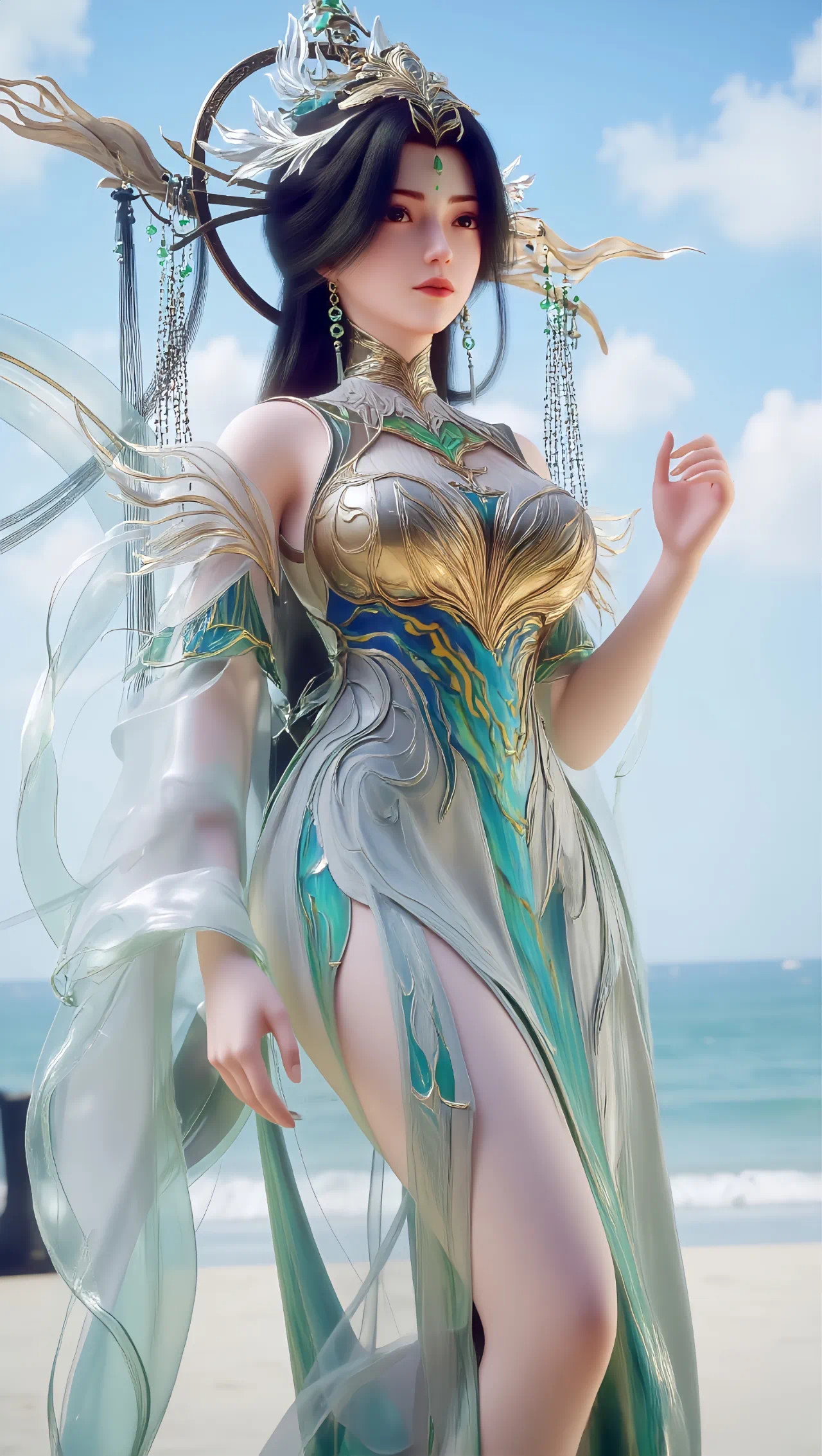 完美世界柳神【精致美图】远古强者，今朝无双！风姿卓著，涤荡上界！动漫星域[超