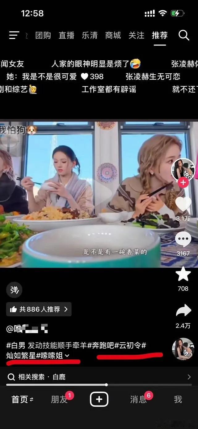 虞书欣粉丝这是在拿白鹿黑流量当抖➕?