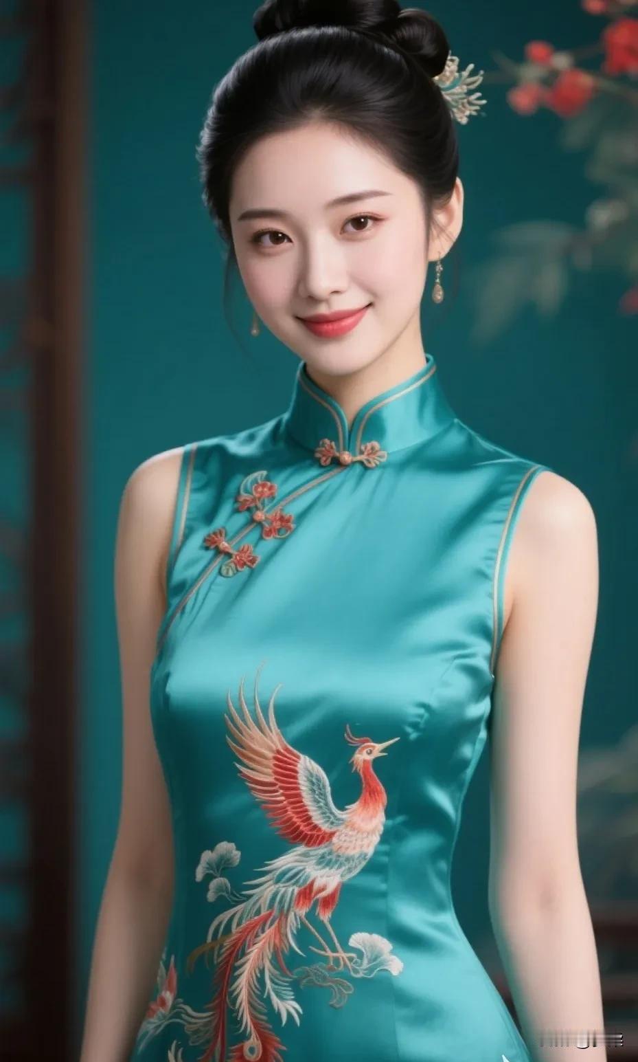 女生穿旗袍可以有多好看?