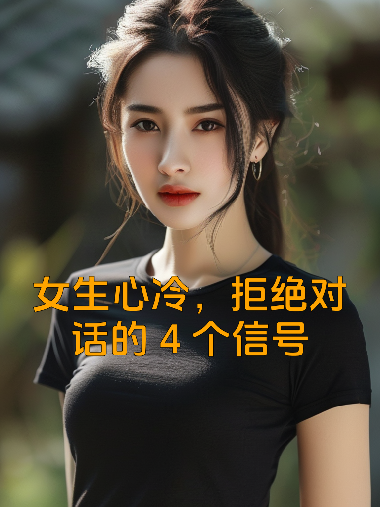 女生心冷，拒绝对话的4个信号