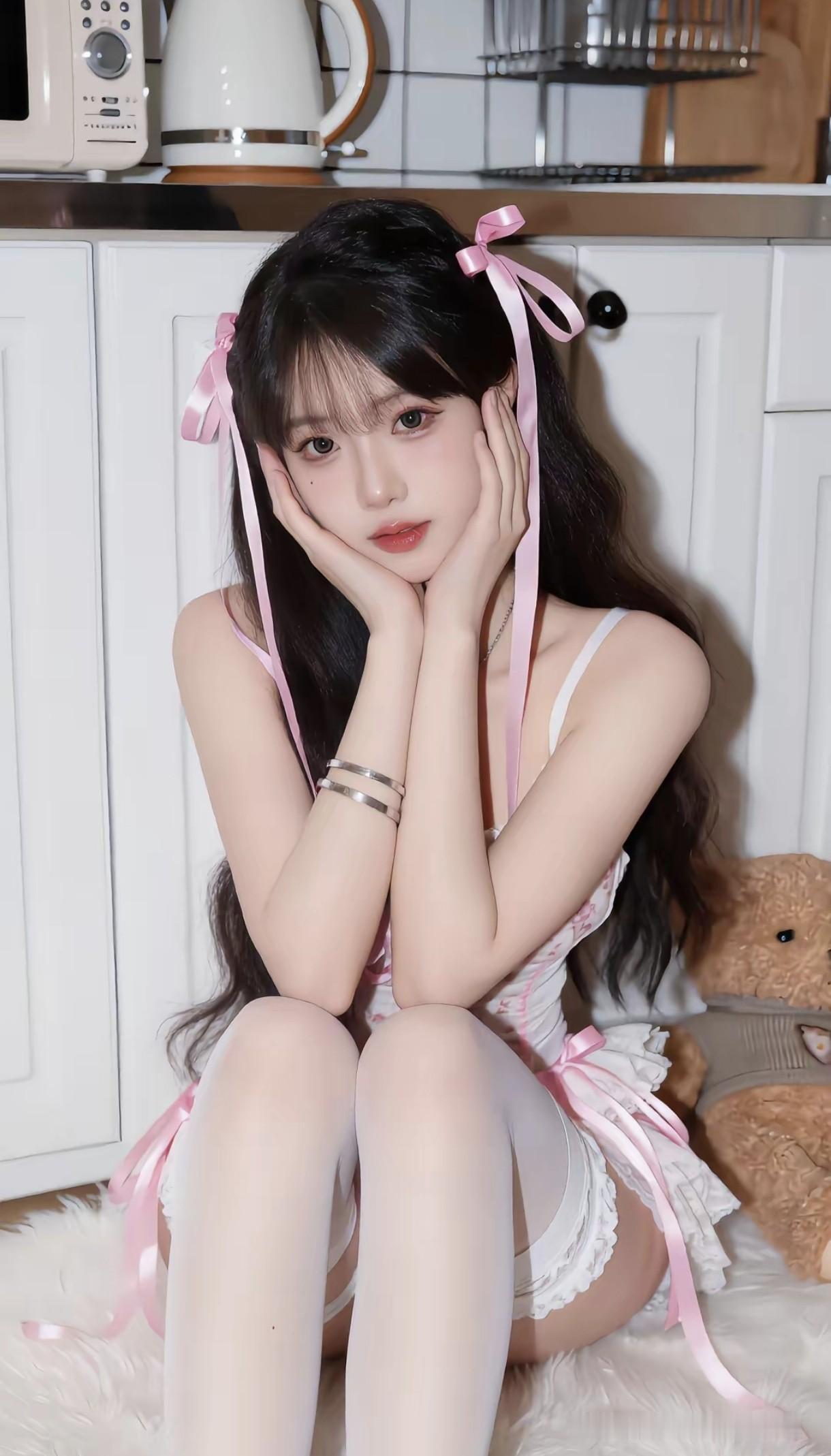 蕾丝与丝带，编织一场关于少女的梦。少女心蕾丝温柔风蕾丝丝带少女照