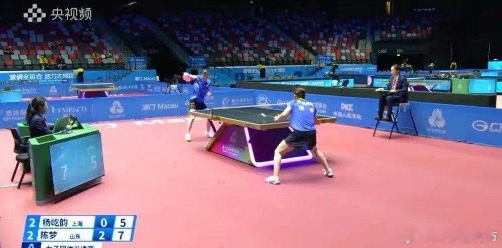 恭喜陈梦！职业生涯最后一届全运会打得如此出色。在18日晚结束的全运乒乓球女子团体