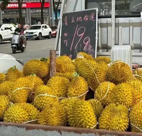 终于弄明白了，榴莲为什么突然大降价，不是没人吃了，而是货实在太多了，根本抢不完。