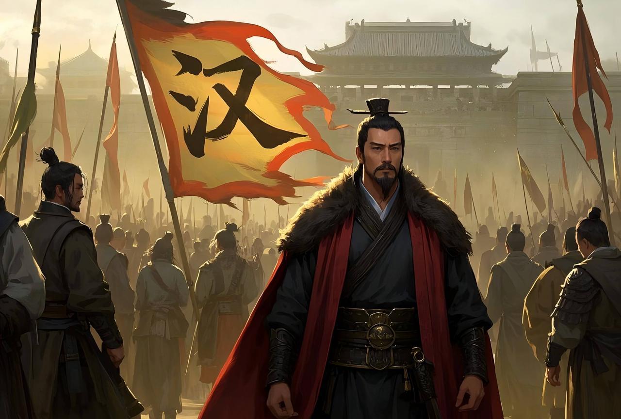 前202年，刘邦当上皇帝之后，有一次回去看望父亲。刚见面，刘太公就一脸生气地问刘