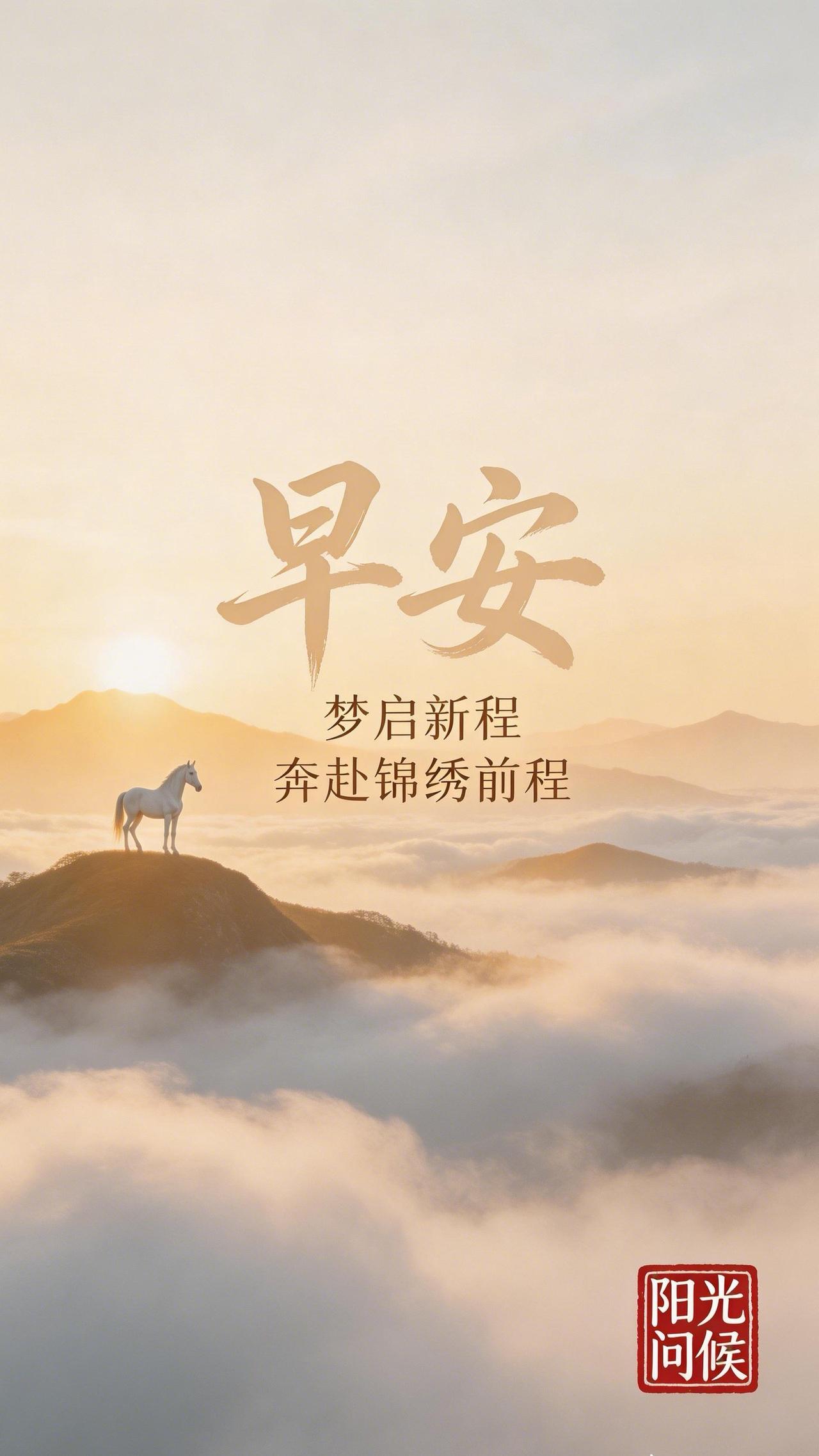 正月十六｜早安☀️年过完了，梦要开始了。把假期的慵懒留在昨天，把前行的勇