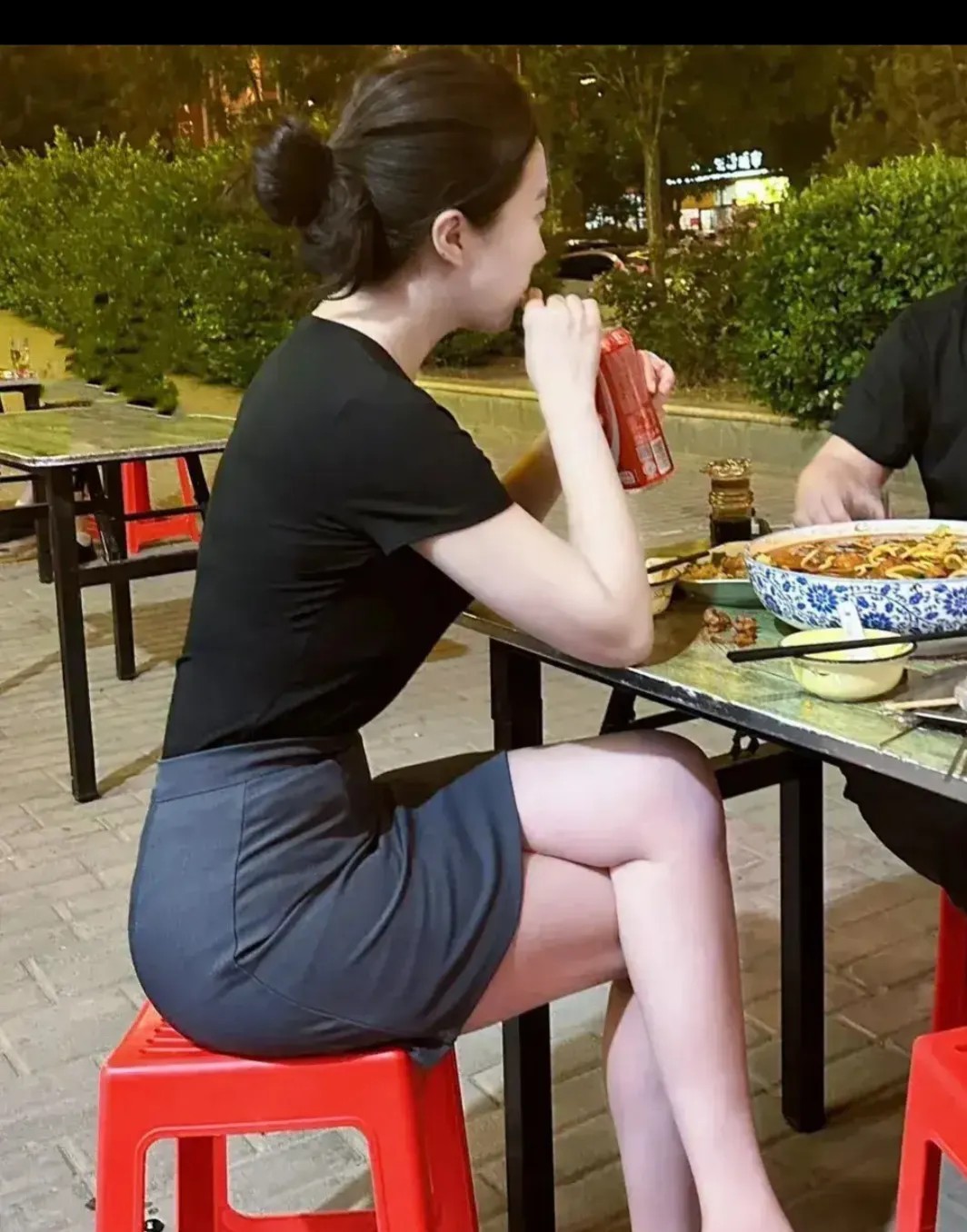 吃早餐的时候随意拍了一张