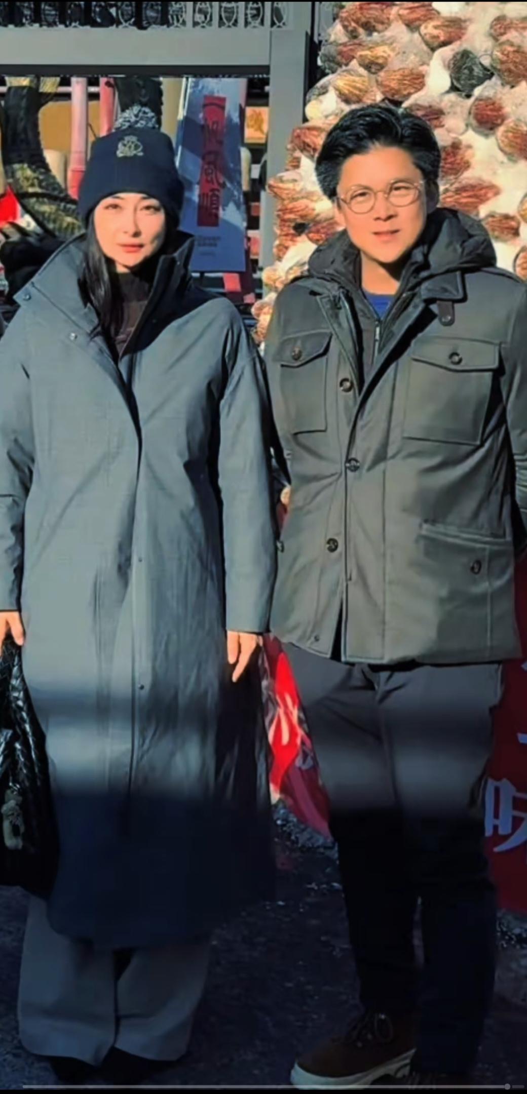 郭晶晶，还是穿大衣大气。