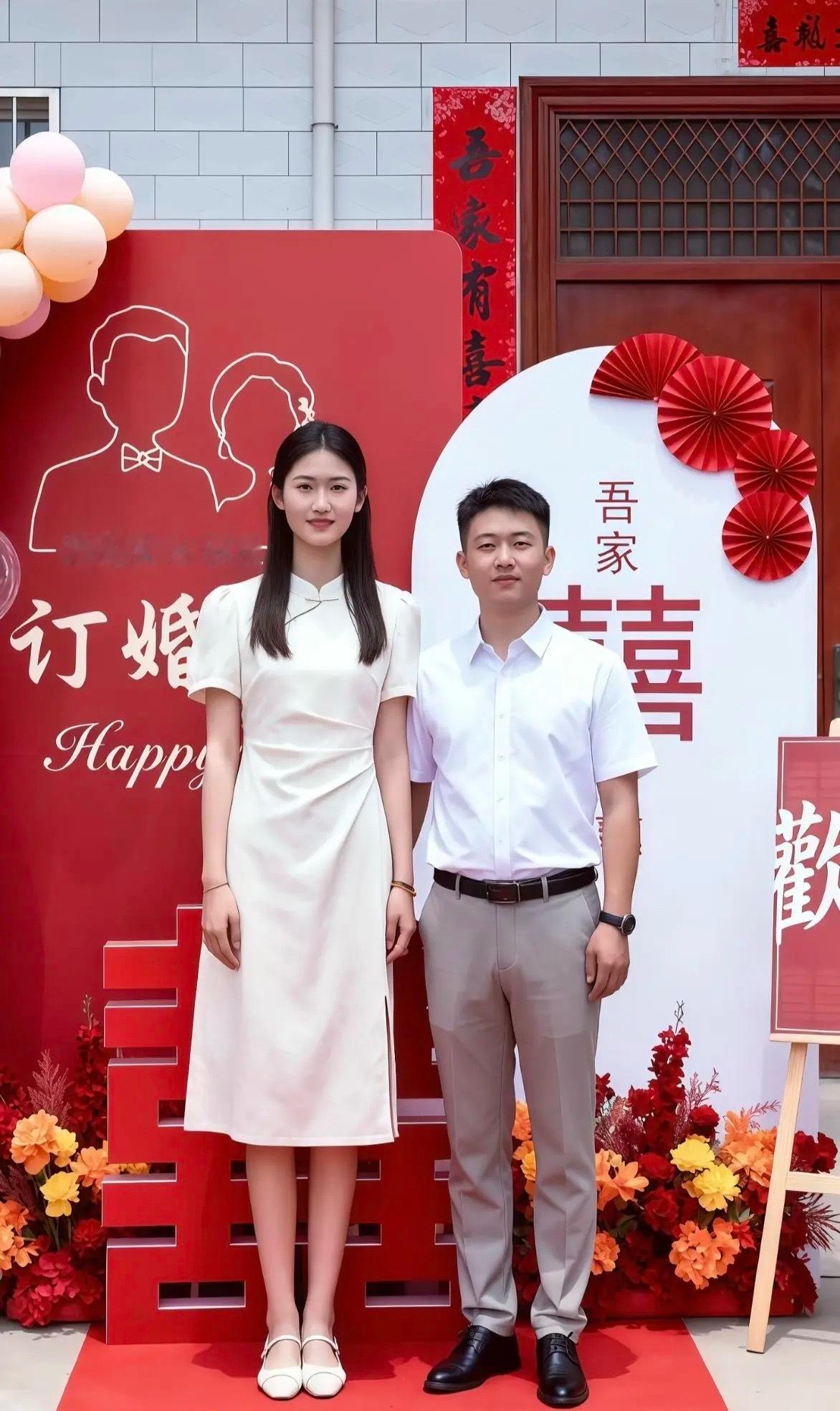 郎才女貌～～祝福。