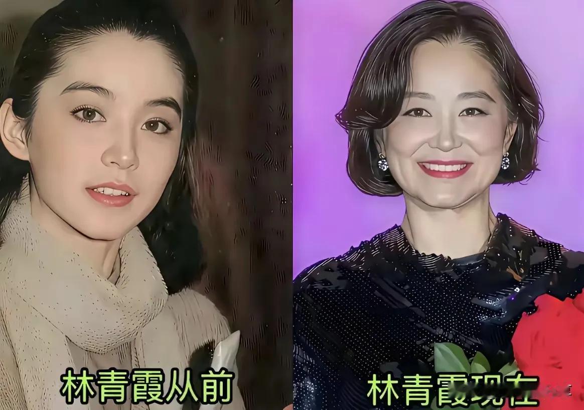 回忆杀，一众老戏骨今昔。林青霞，张曼玉，李若彤，李绮红，张柏芝，朱茵，赵雅芝，王