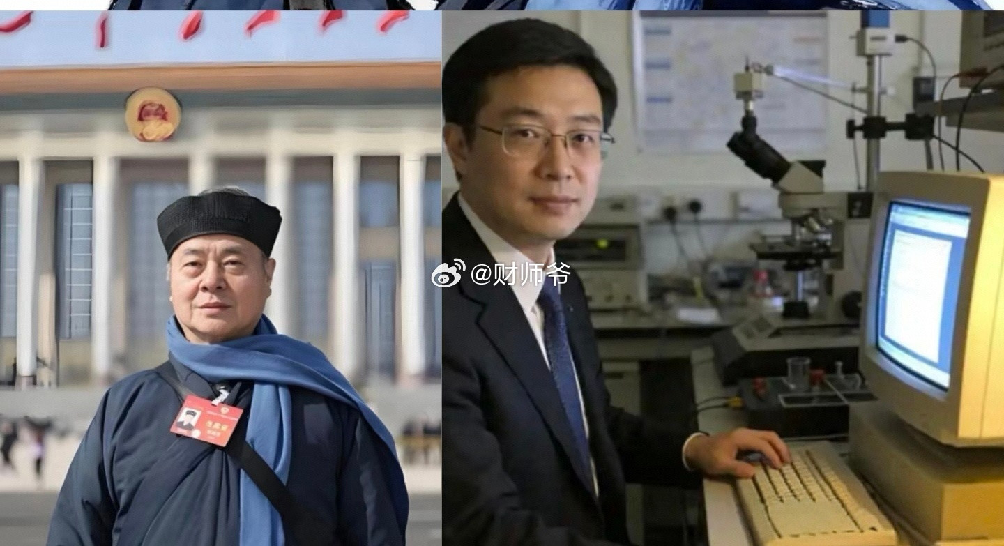 张高澄道长是计算机博士，曾在美国创立了一家计算机公司。图右是其年轻时在美国计算机