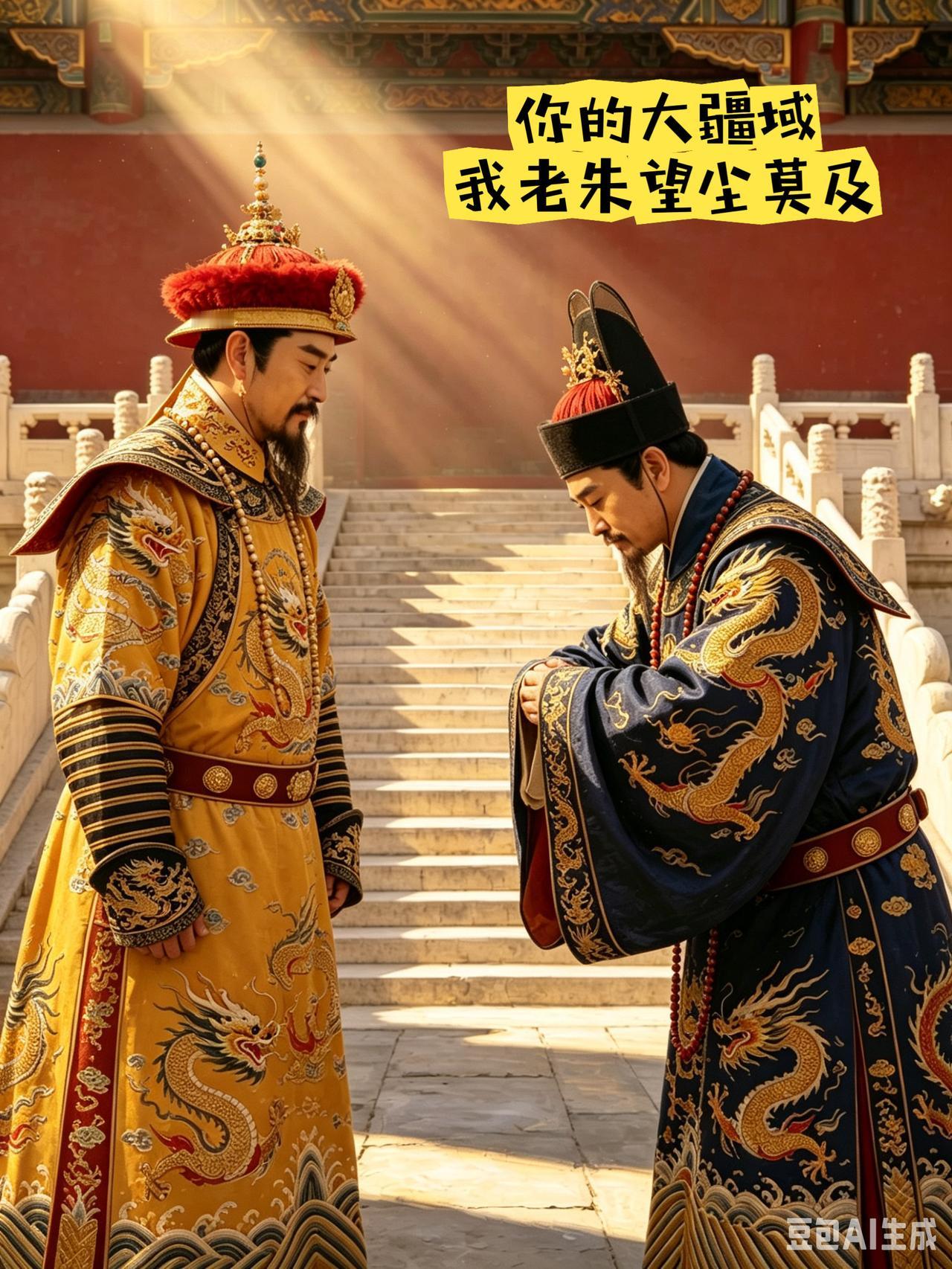 皇太极怜惜朱元璋