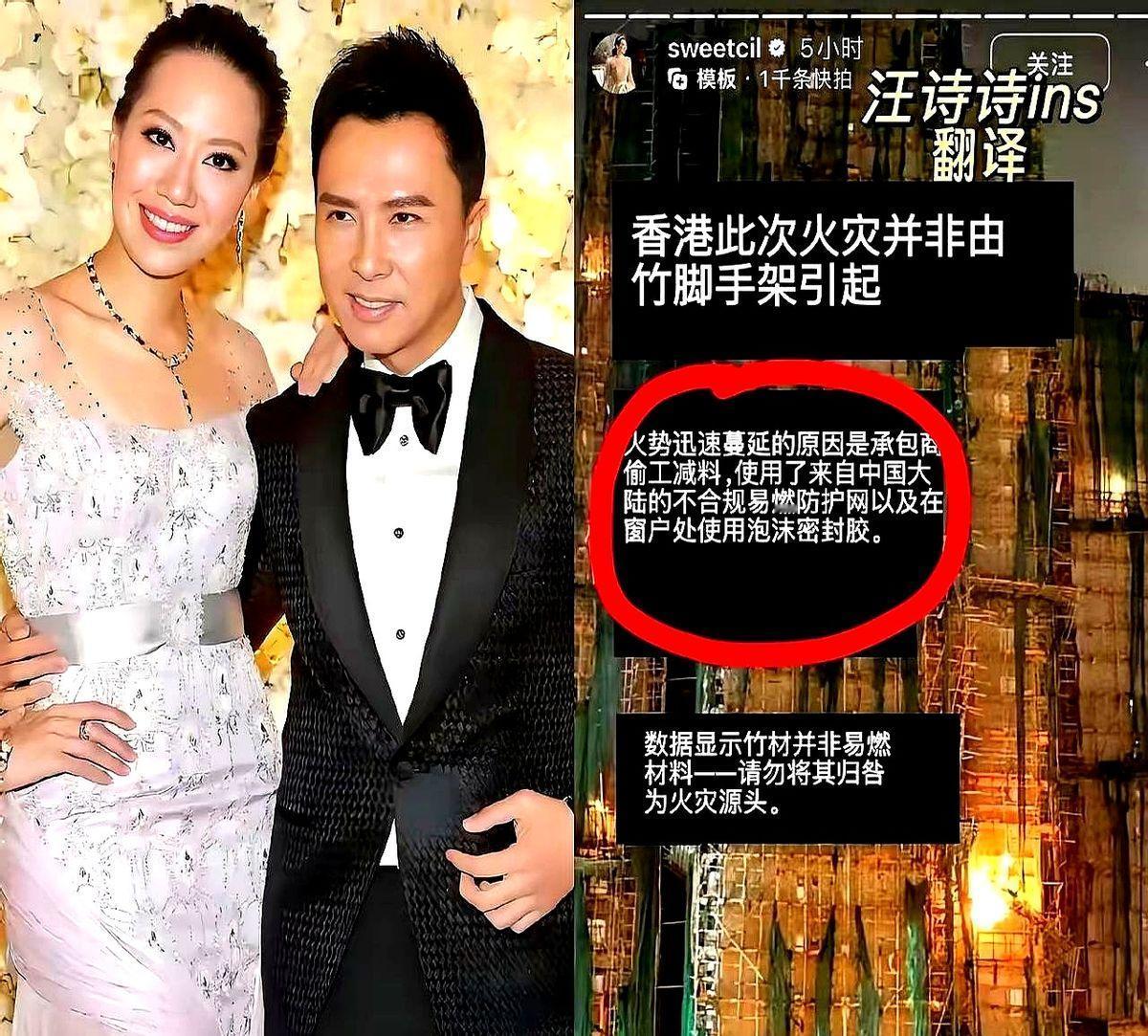 甄子丹最近可能有点头疼。他在内地舞台上高唱《我的中国心》，爱国形象深入人心。