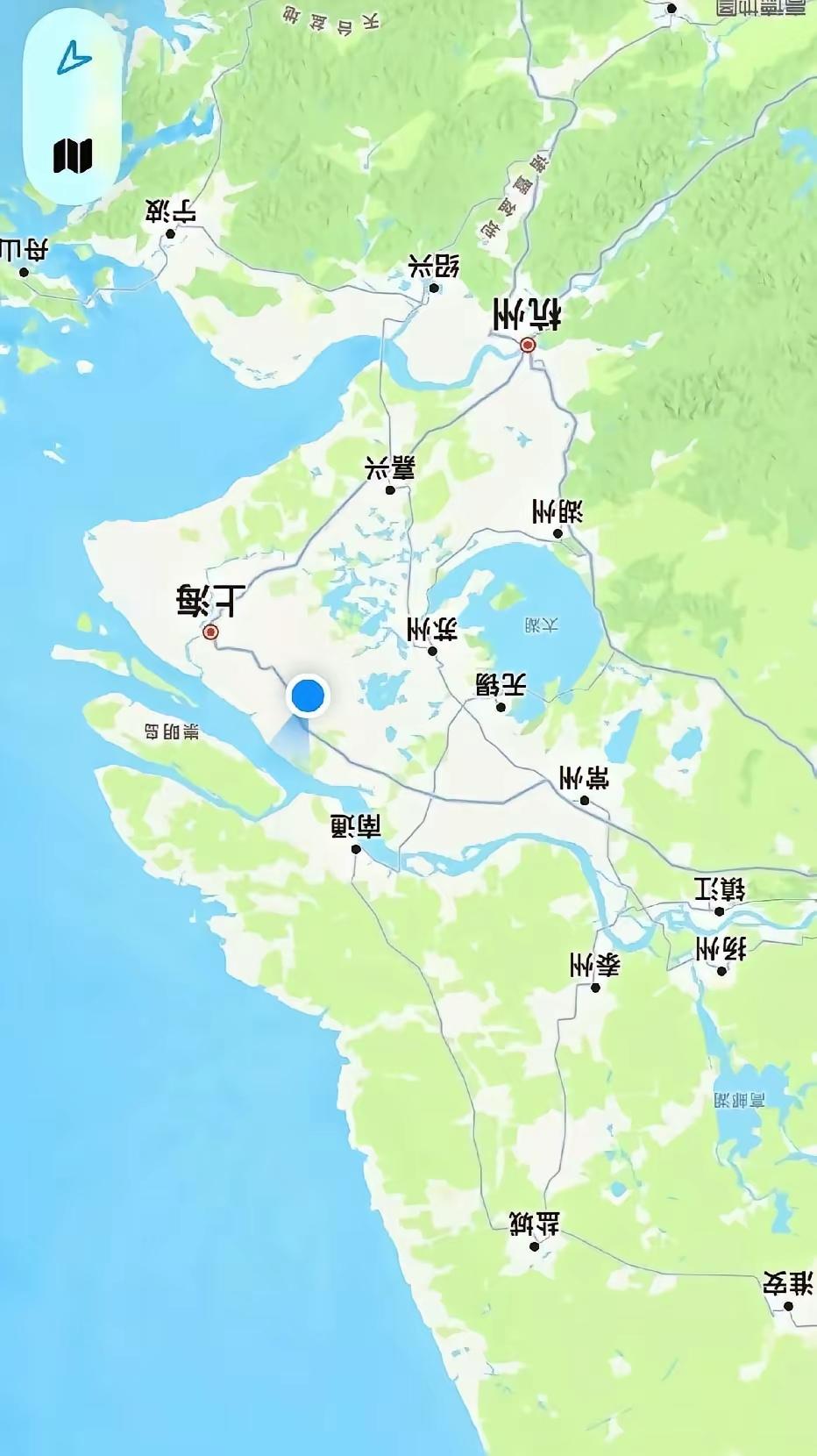 你还别说，真像，吞金兽吸水金蟾，长三角还是自带财气。