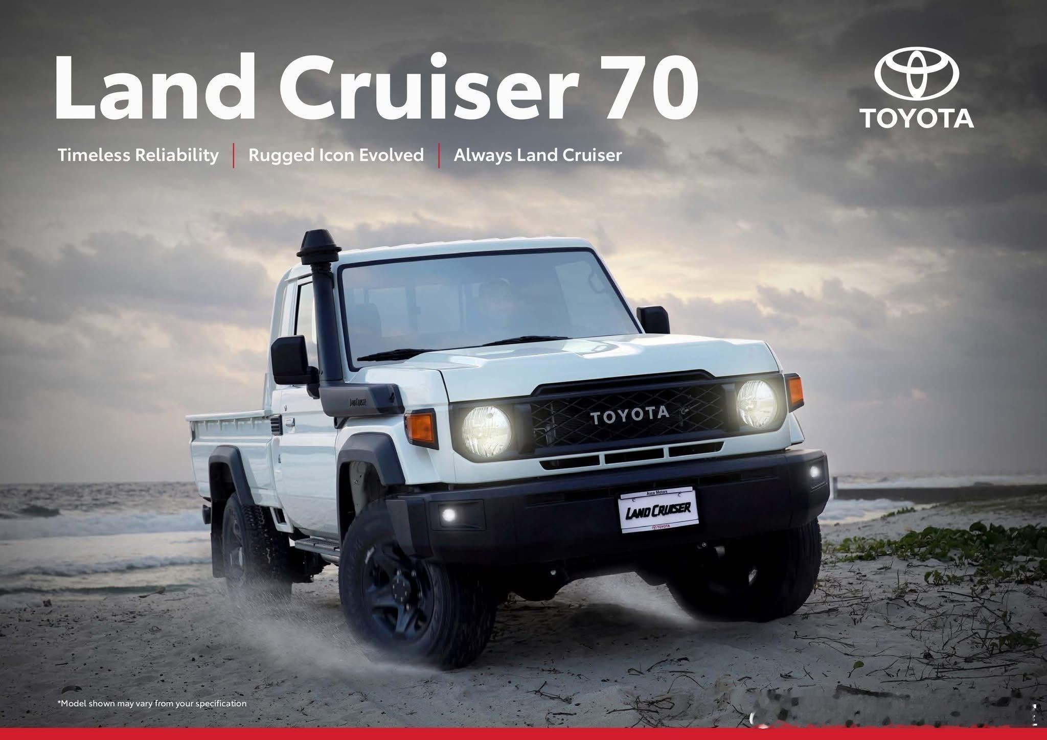 “传奇历史，回归根源”2024丰田LC70系列，它是丰田LandCruiser