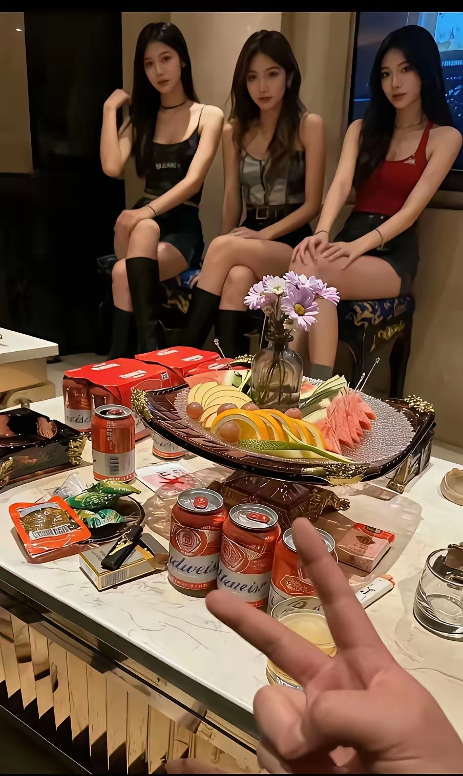 这一场没有三个W下不来，别看酒不行，其他的质量高