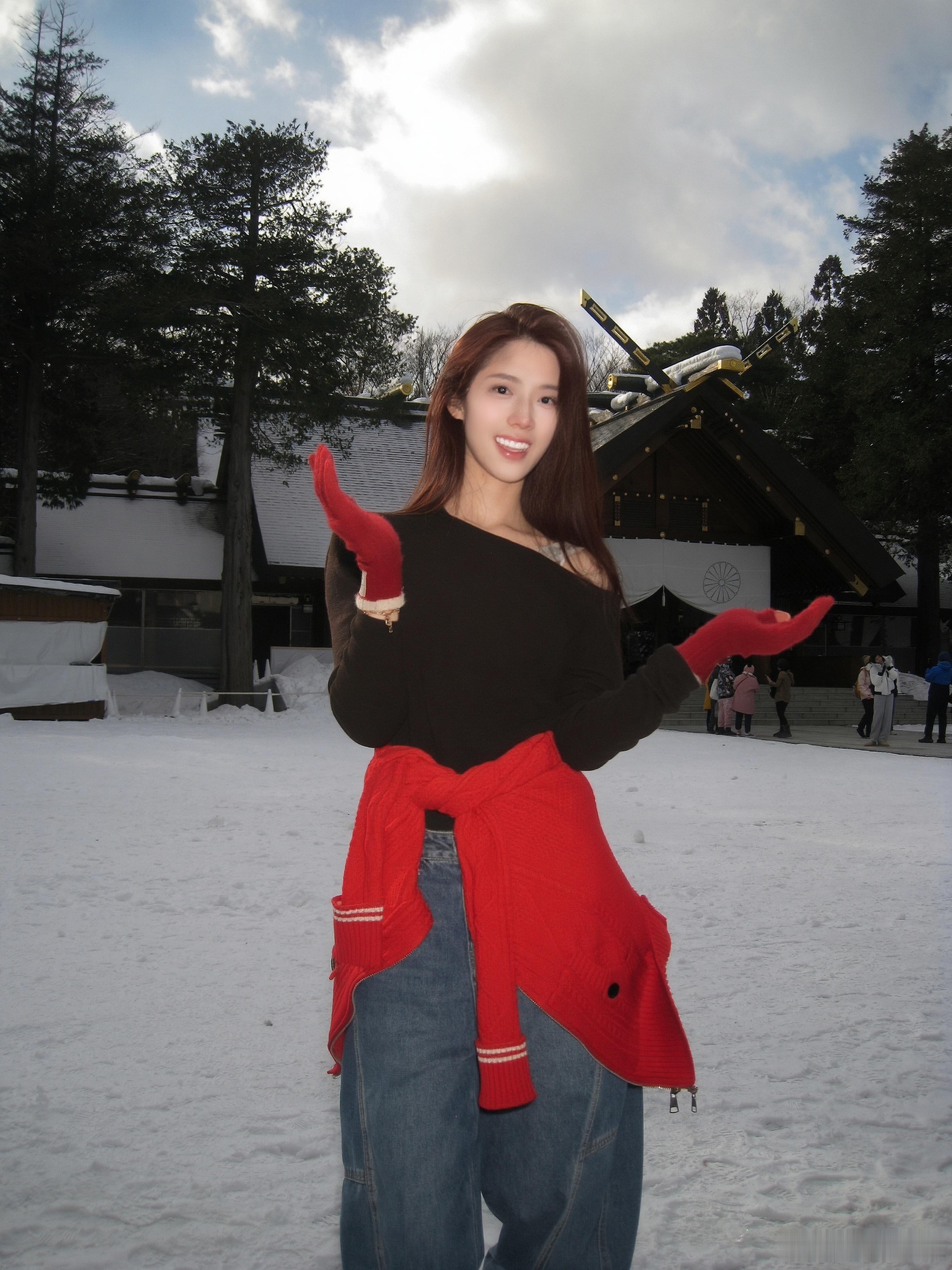 北海道神宫～～南方欠我的雪❄北海道替它还了日本·札幌