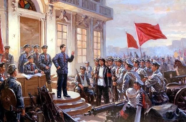 1957年夏，军报送来一本待审的连环画稿，朱老总看到：“画页上南昌起义领导人的排