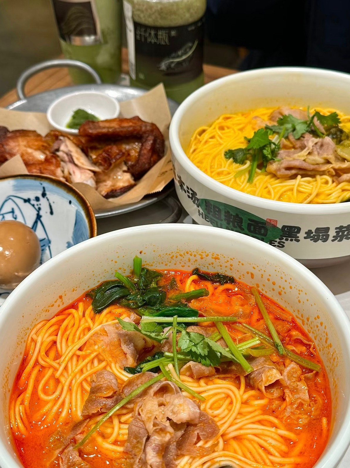 和府捞面只有面现煮说实话虽然已经做好了现在餐饮大多都是预制菜的心理建设，但是看