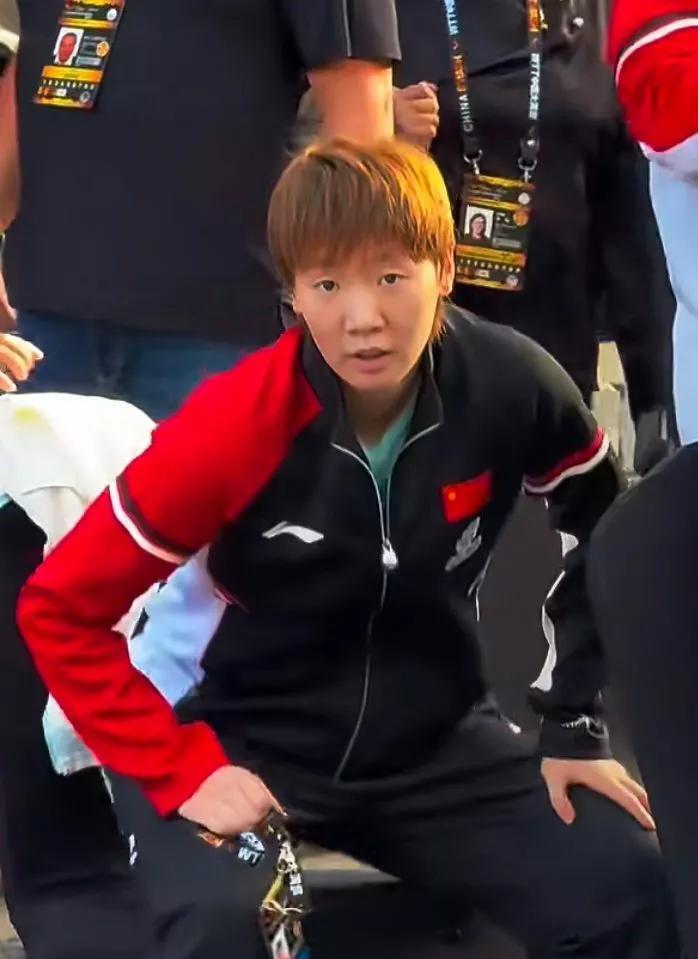 抽签现场期待结果的王曼昱看到结果后仰头长出了口气。她的主要对手也是日本选手，尤其