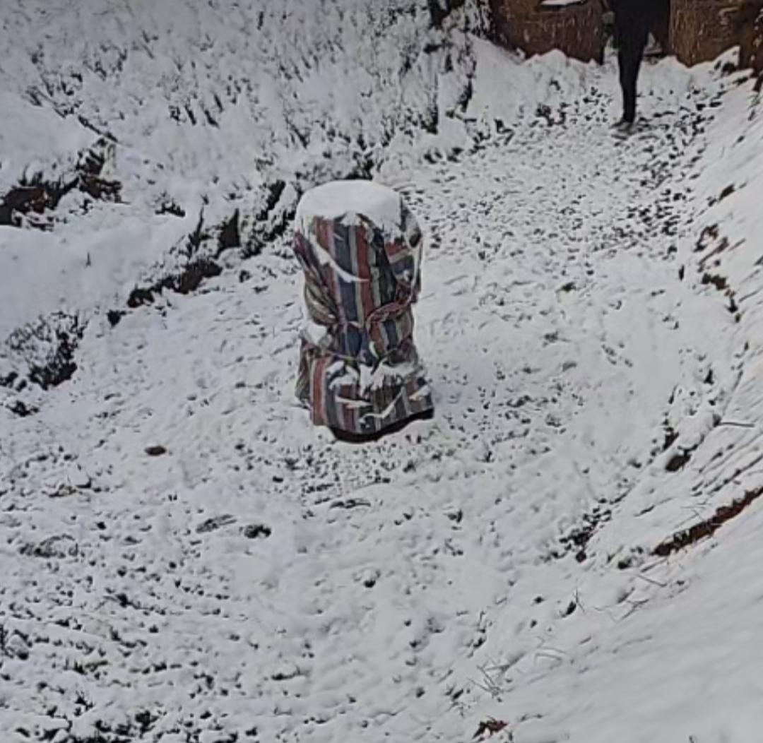 修好了，修好了呀，贾鲁河冰泉挖出了泉眼以后，当地连夜动工，冒着漫天的风雪，