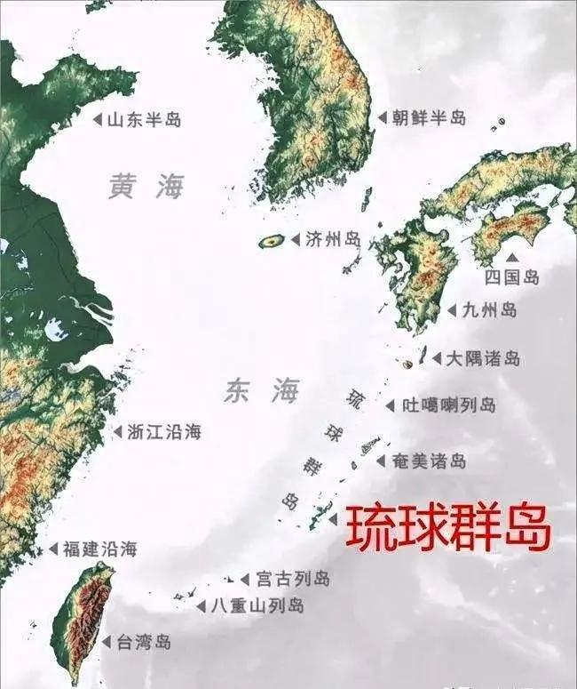 泛黄的地图！1948年，“琉球人民协会”致函中华民国外交部：“琉球人民希望归回祖