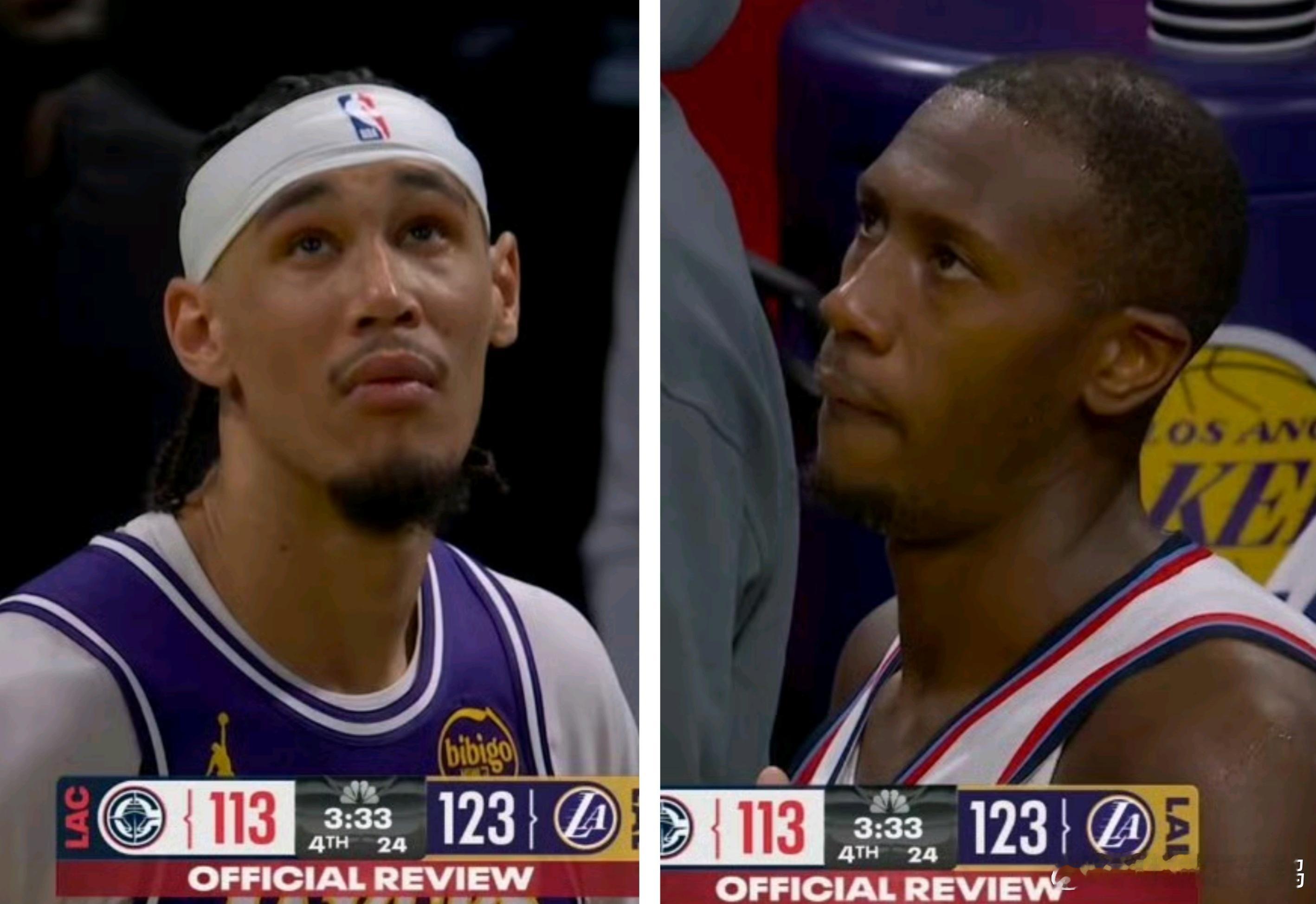 今天这场备受关注的洛杉矶德比中，湖人凭借三巨头的强势表现战胜了快船，但比赛末段的