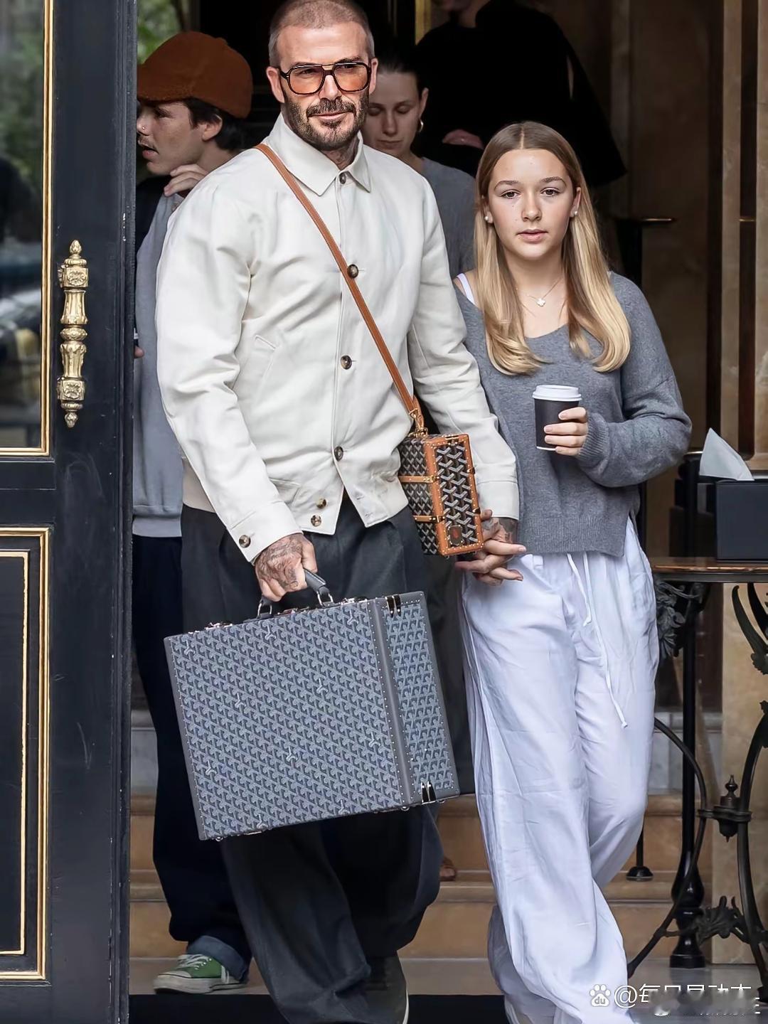 贝克汉姆女儿小七越长越惊艳！褪去童年稚气，自带与生俱来的高级氛围感。