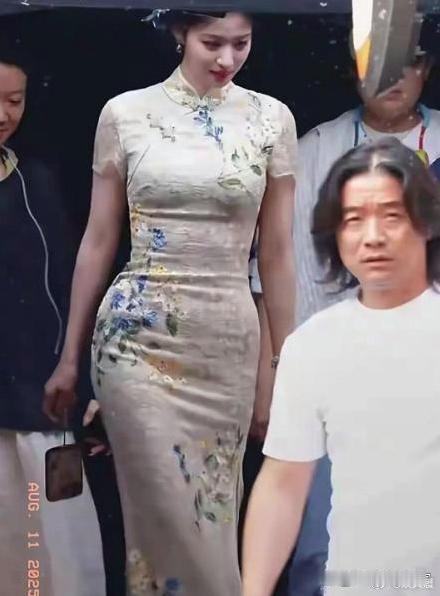 胯大的女生别自卑！你们本就是天选旗袍人，看王楚然穿旗袍尽显曲线美，韵味绝了～