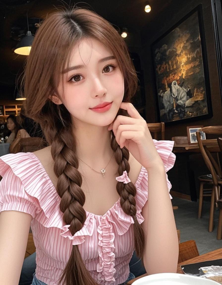 粉漾少女 原来ai写真可以这么美 人生总得有一套ai写真吧 谁拍谁好看...
