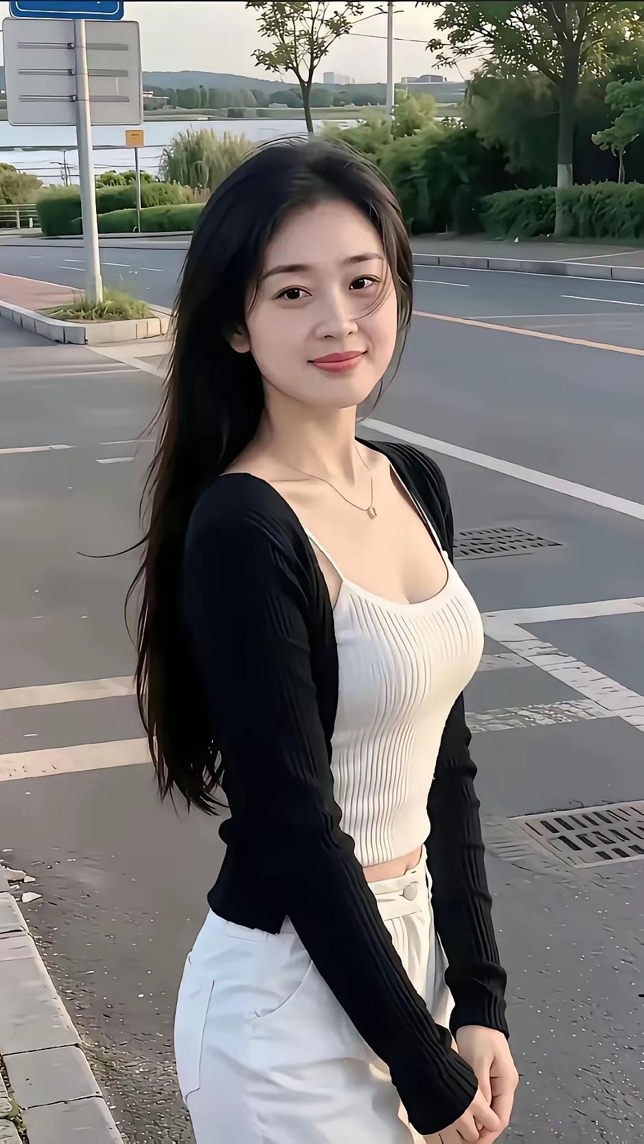 这才是原生态的美，眉眼舒展自带灵气，笑容坦荡又治愈，干净的气质太戳人了[比心][心