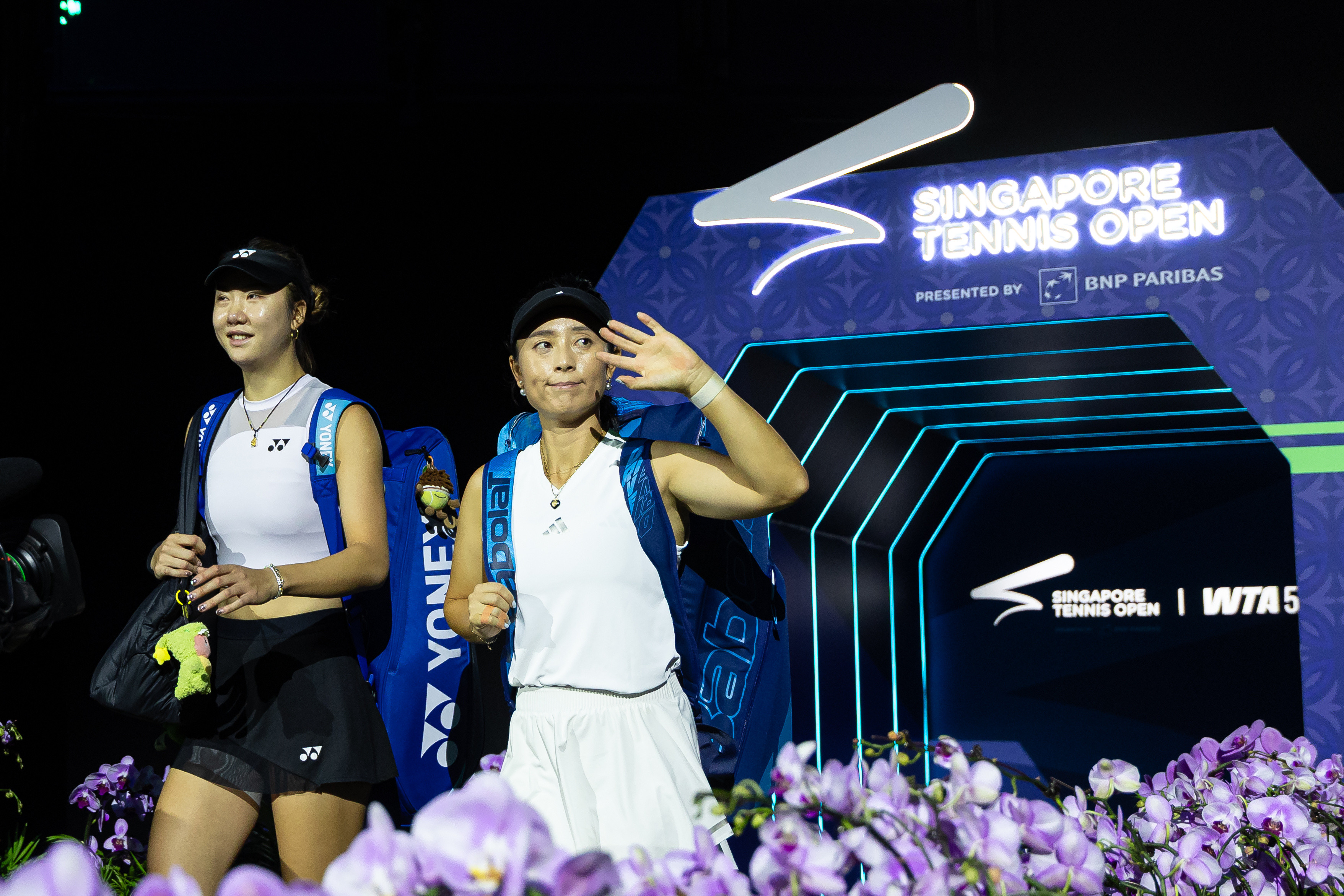 徐一璠/汤千慧获得亚军WTA500新加坡站双打决赛，卢特利芙/苏加迪以6-36