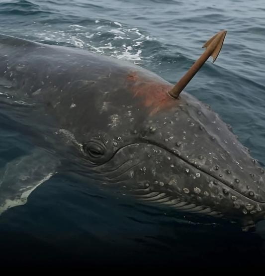 2007年，阿拉斯加的猎人目睹了一件真正令人惊叹的事情。他们在海洋中遇到了一只格