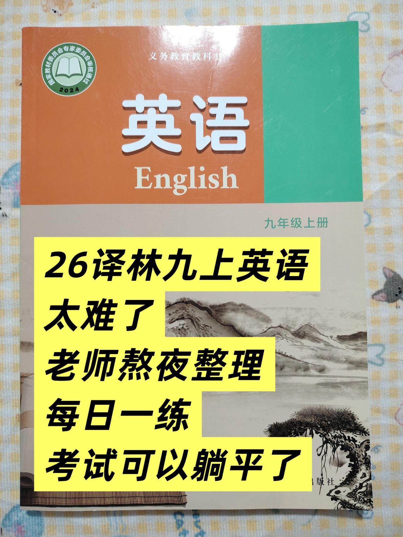 26译林九上英语易错题，重点语法每日一练