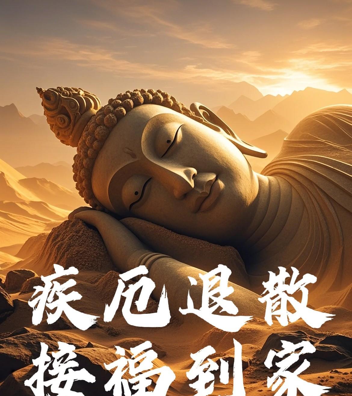 疾厄退散，好运重新开始！现在轻轻说“接福到家”，一下子赶走病痛和坏运气，开启顺