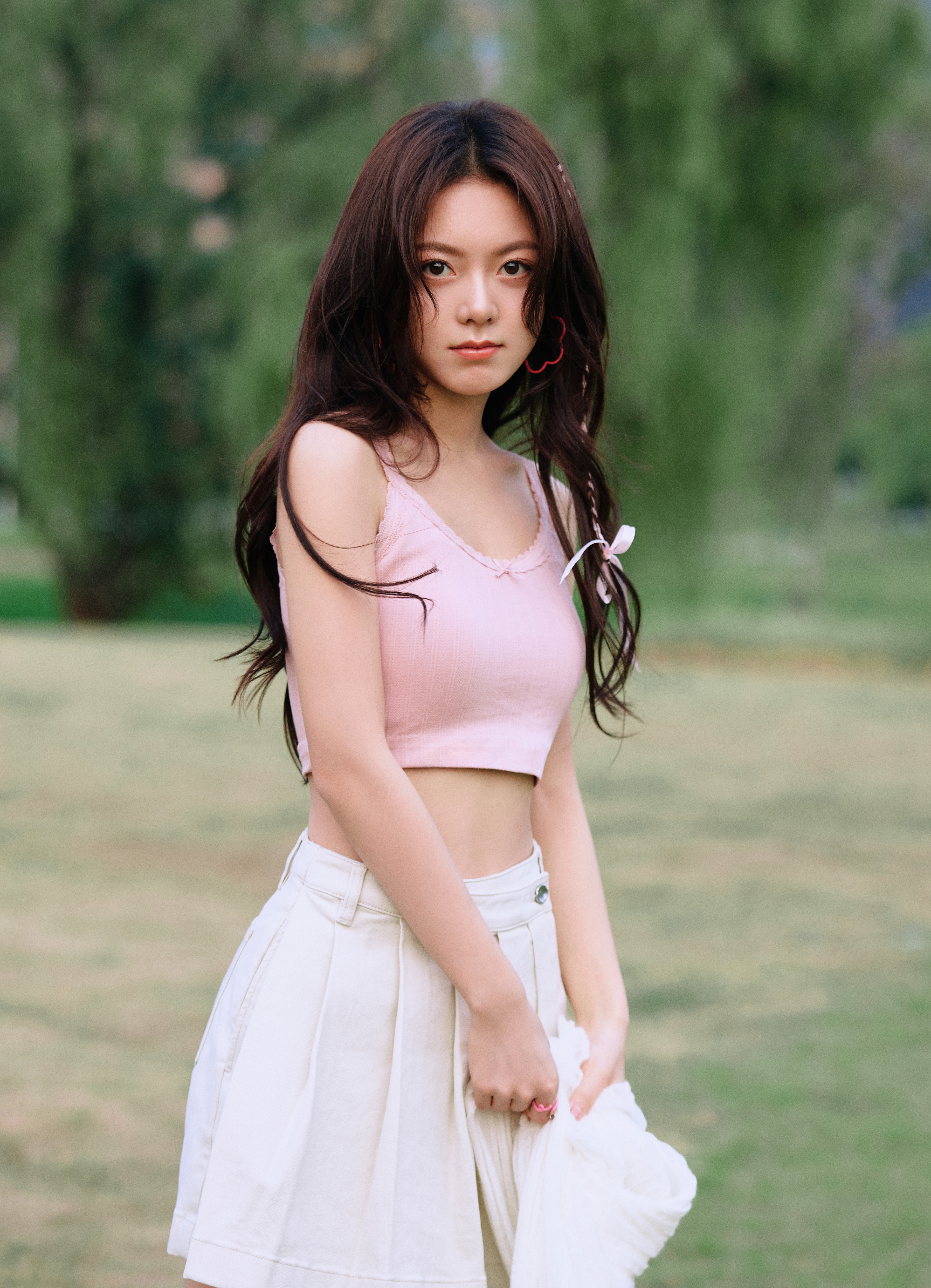 赵今麦SecretWorld直播定妆照，这么权威的颜出现在内娱🌾​​​