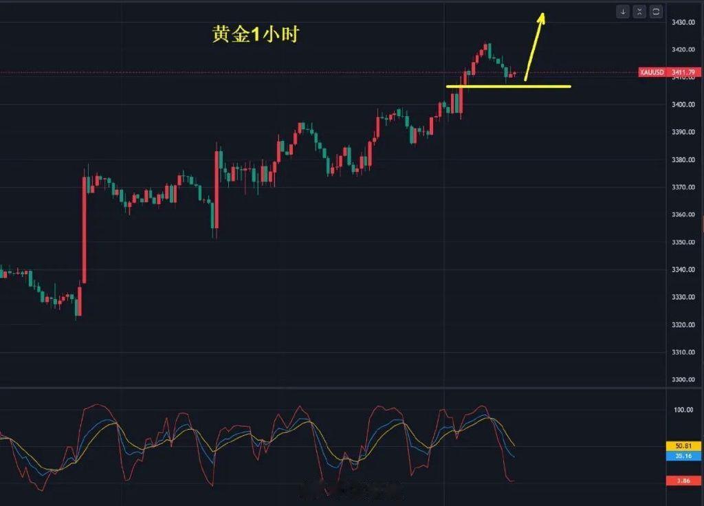 黄金, 继续做多!