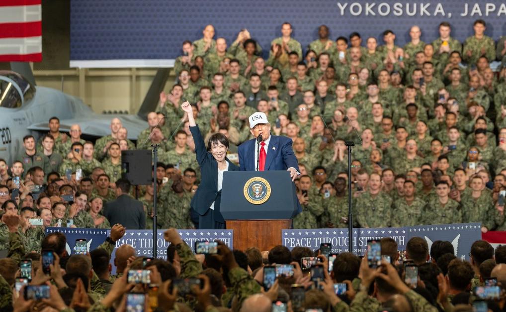 美国驻日本大使格拉斯今天（3月1日）发文说：“特朗普总统向美国和全世界承诺，美国