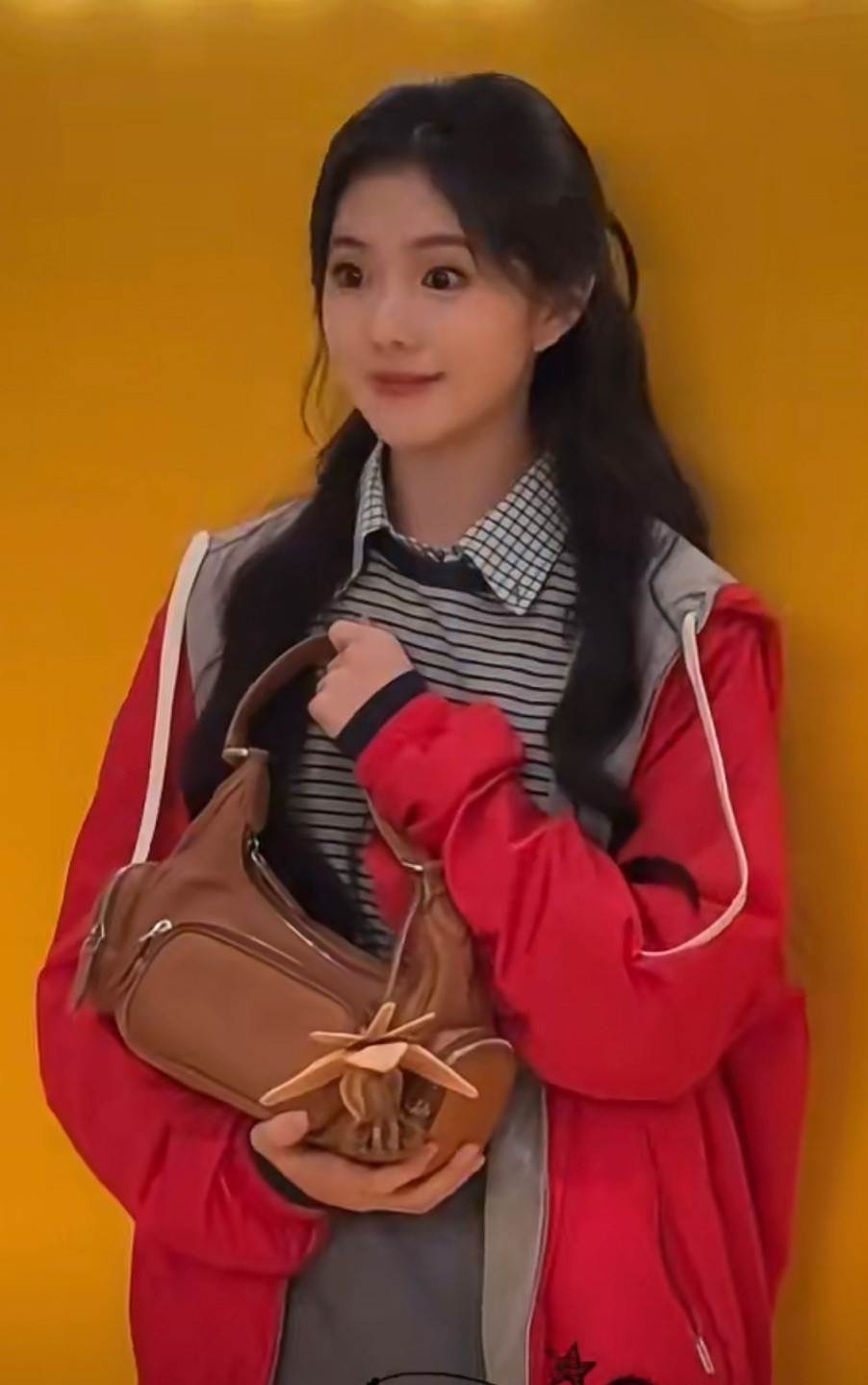 刘浩存深圳线下活动，运动学院风女神，好美啊！​​​