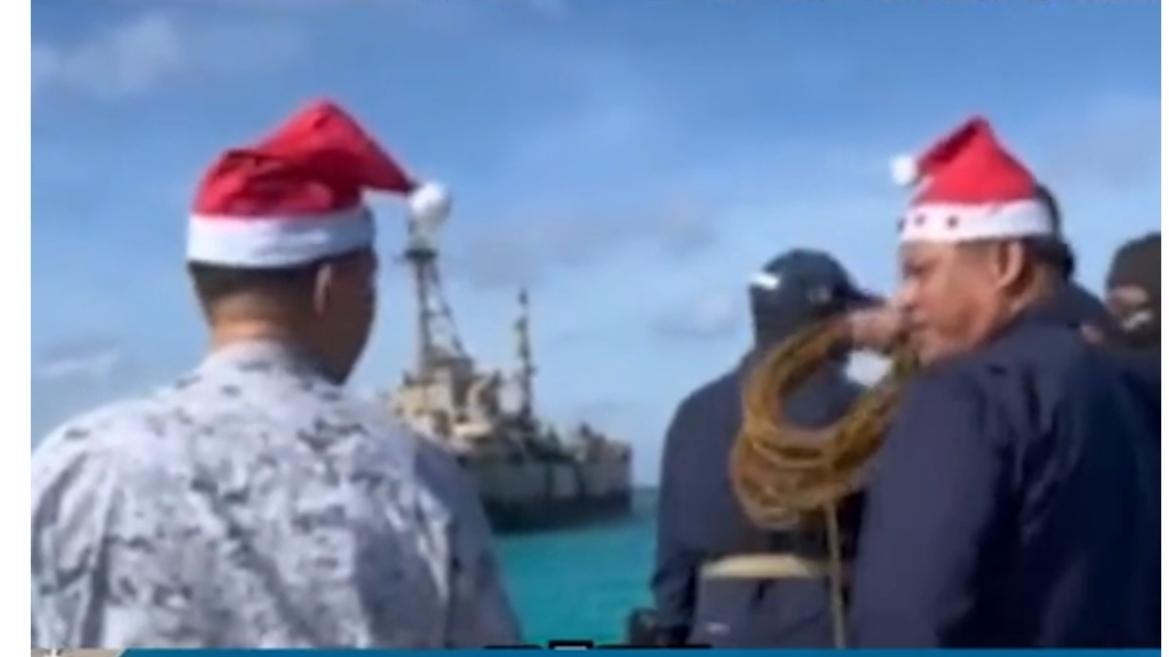 “平安夜尬戳穿：菲律宾平安夜仁爱礁行动全程“露馅”实录就在十二月二十六日，菲