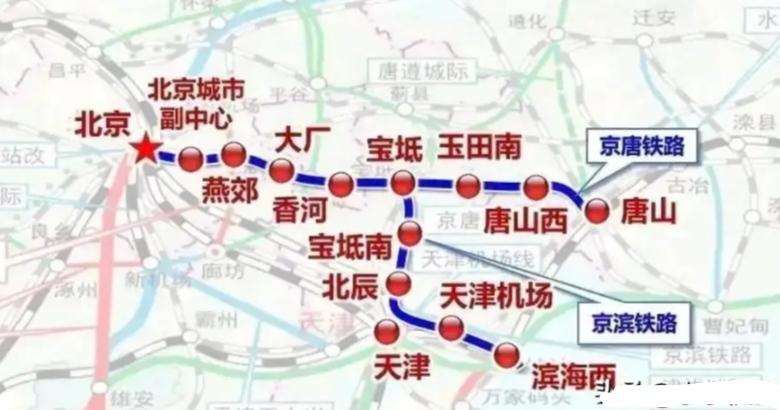 铺轨在即！北京至唐山城际冲刺年内全线开通京唐城际铁路建设迎来关键节点——全线