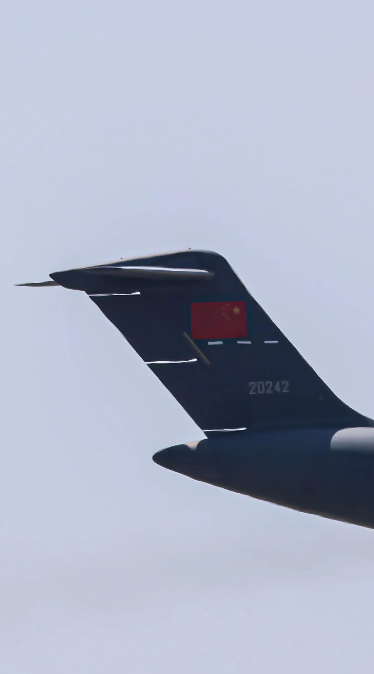 北京上空运20。#航空摄影#运20#热门