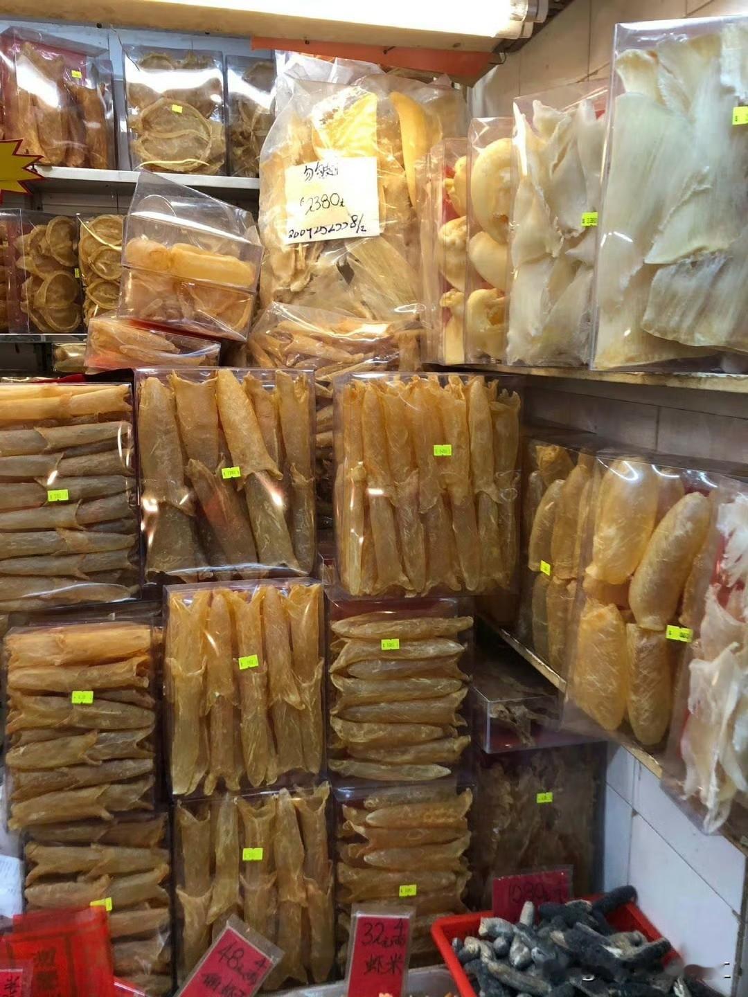 香港菜场的干货海鲜！