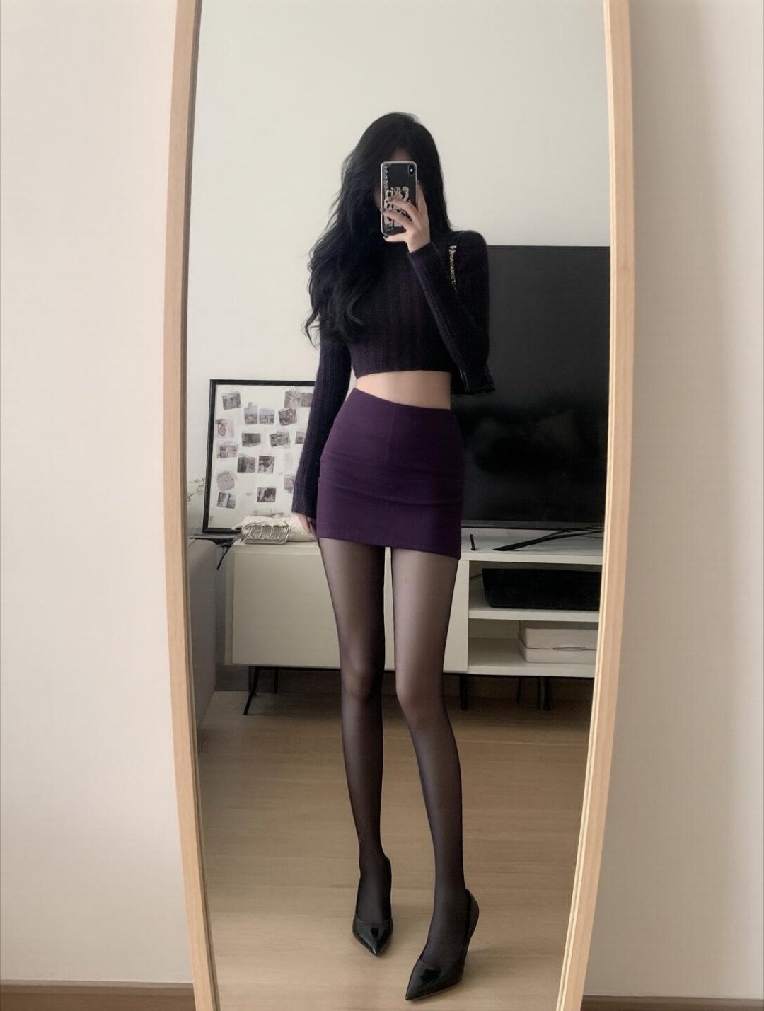 姐姐也说紫色有韵味～