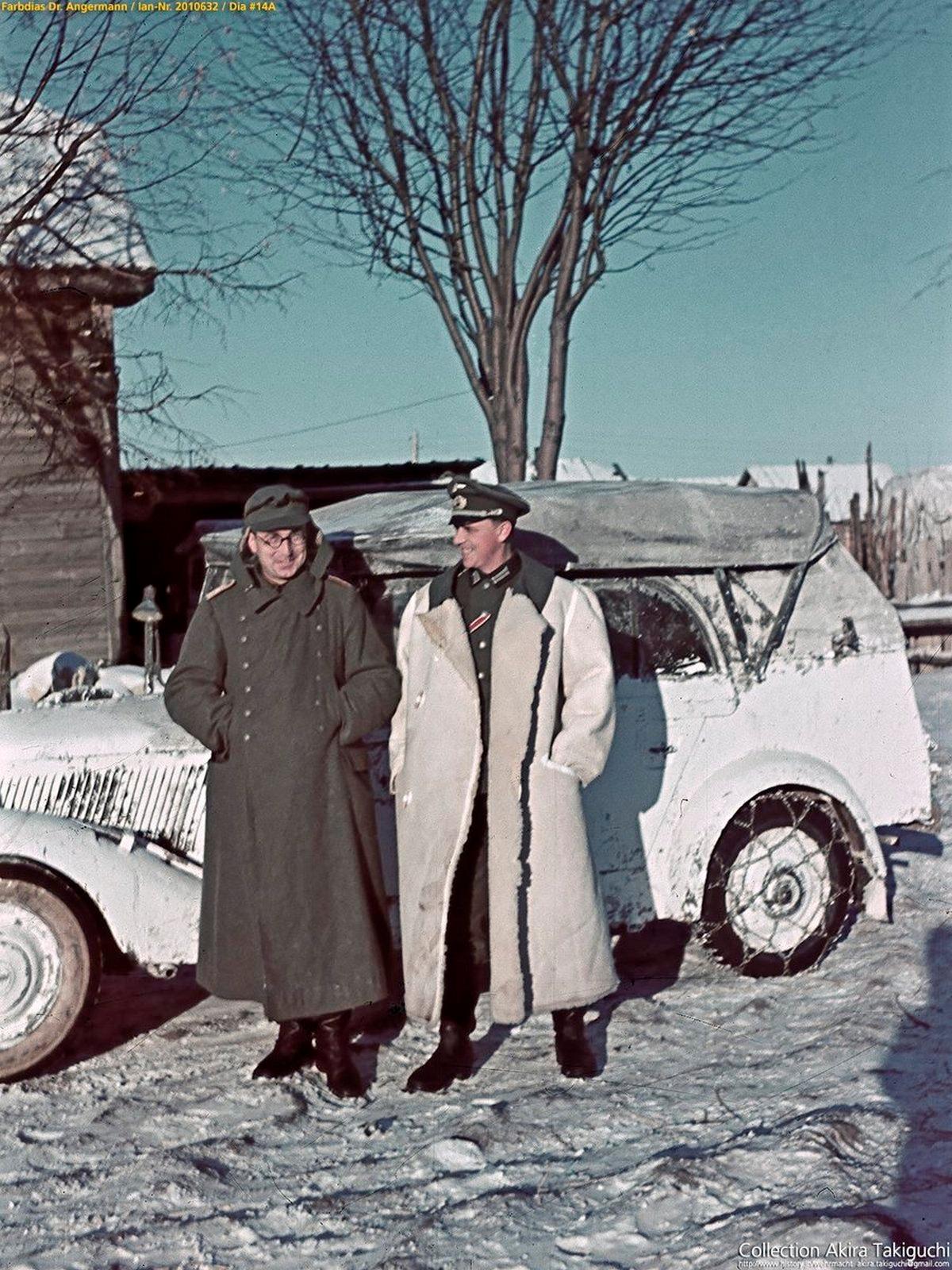 老照片均出自德军安格曼医生的私人相册，记录的是德军第75装甲炮兵团的真实历史