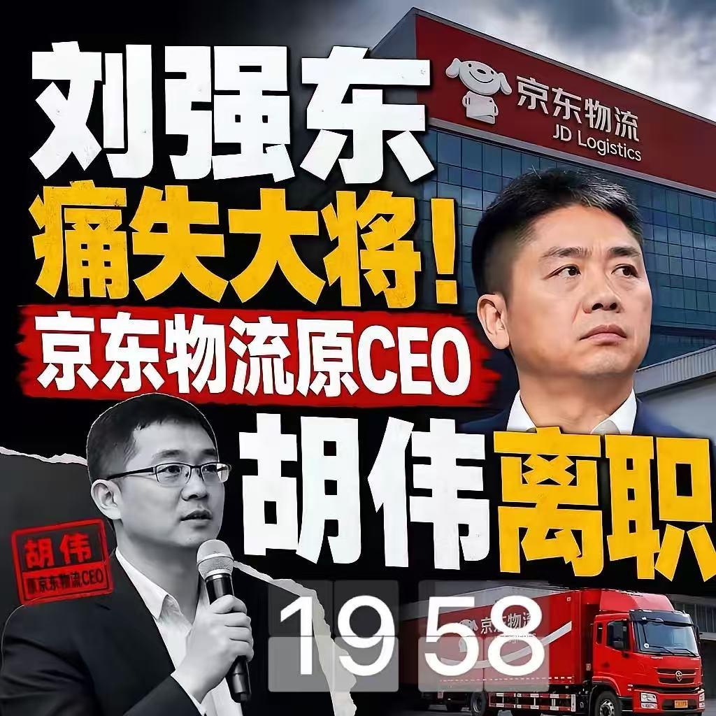 刘强东痛失一名大将！看了资料才知道，原来这位胡伟这么牛的！在京东年薪2690